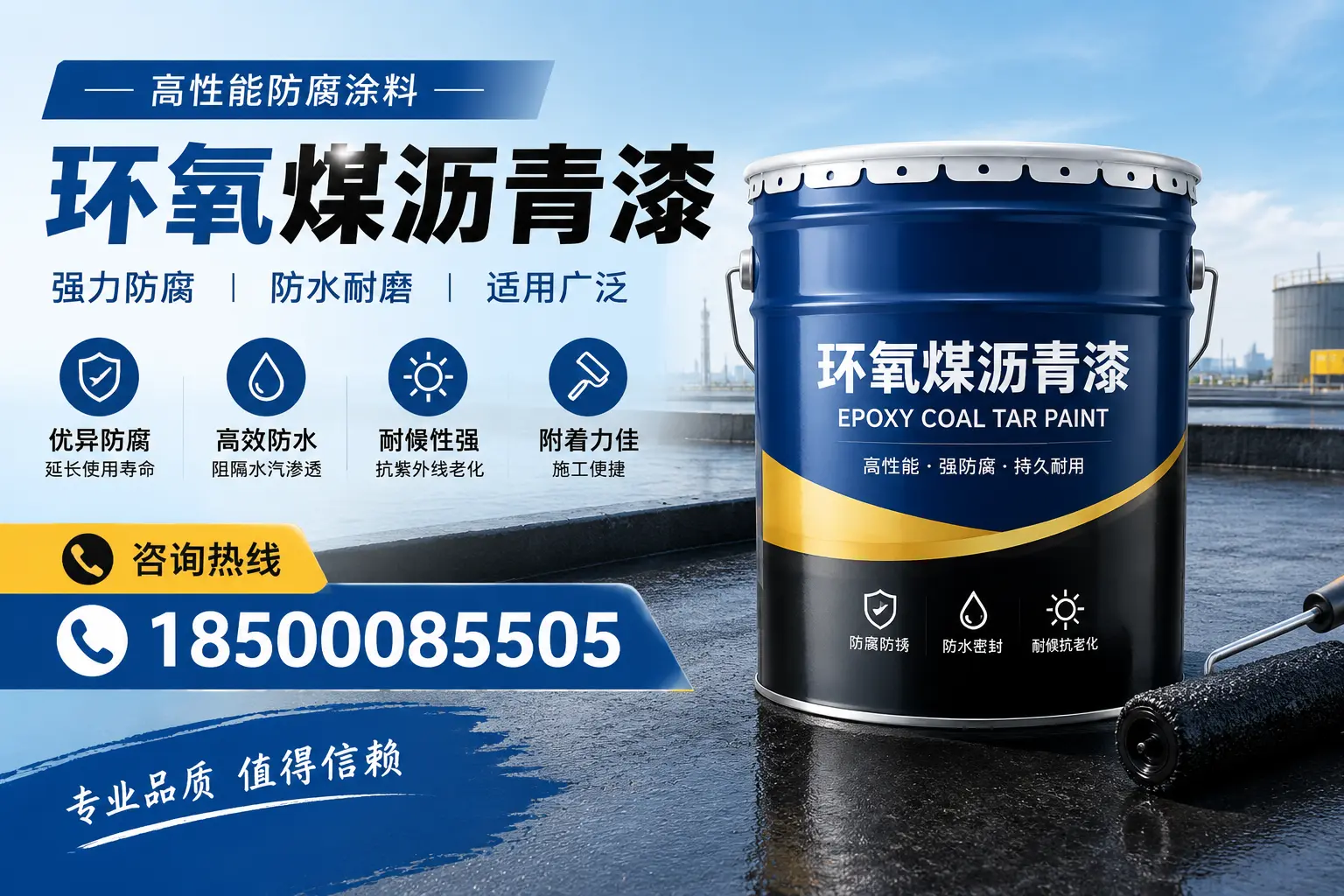 环氧煤沥青漆的主要成分与功能,昌江用户深度了解