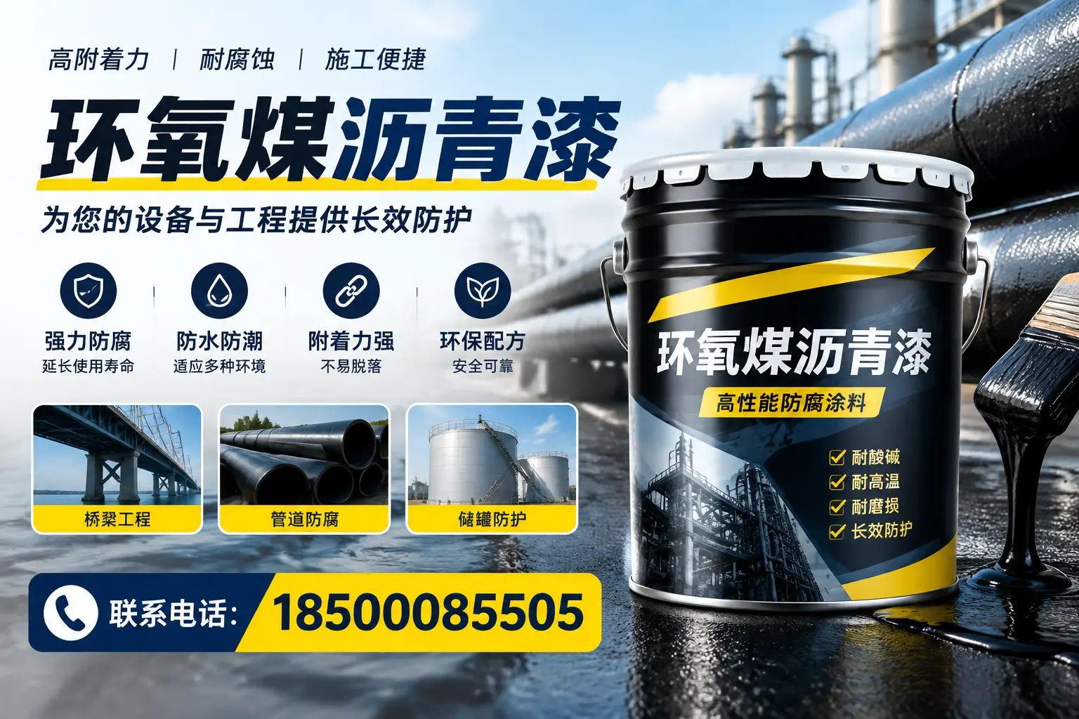 环氧煤沥青漆与其他涂料的对比分析，助力昌江企业决策