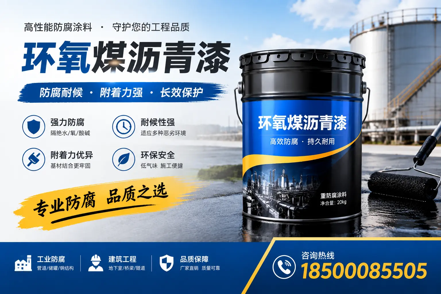 如何选择适合的环氧煤沥青漆？昌江市场选型指南